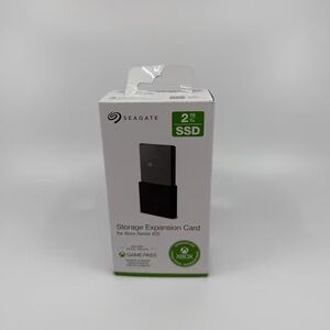 Seagate Black Storage Expansion Card for Xbox Series X|S - 2TB SSD